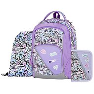 OXYBAG School set 3 pcs OXY GO Funny Girl - School Set