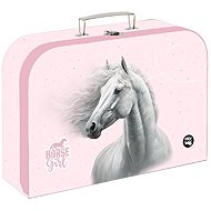 Oxybag Laminated suitcase 34 cm PREMIUM LIGHT horse romantic - Small Briefcase