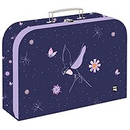 Oxybag Laminated suitcase 34 cm PREMIUM LIGHT Flowers - Small Briefcase