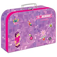 Oxybag Laminated suitcase 34 cm PREMIUM Playworld Girl - Small Briefcase