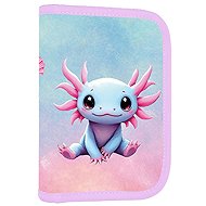OXYBAG Pencil case 1 size 2 flaps, empty Axolotl - Pencil Case