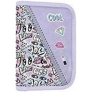 OXYBAG Einstöckiges Federmäppchen, 2 Klappen, leer, Funny Girl - Federmäppchen