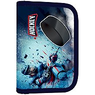 OXYBAG Einstöckiges Federmäppchen, 2 Klappen, leer, Eishockey - Federmäppchen