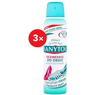 SANYTOL Shoe Disinfectant 3×150 ml - Shoe Spray