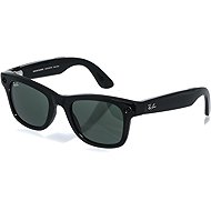 Meta RAY-BAN Meta Wayfarer (Standard) Smart Glasses - Shiny Black, G15 Green - Smart Glasses