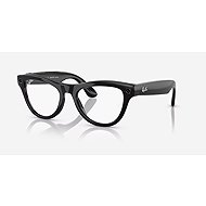 Meta Ray-Ban Meta Skyler Shiny Black Clear to Amethyst Transitions - Smart Glasses