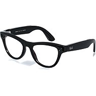 Meta RAY-BAN Meta Skyler (Standard) Smart Glasses (Gen 2) - Shiny Black, Clear - Smart Glasses
