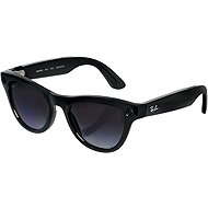 Meta RAY-BAN Meta Skyler (Standard) Smart Glasses (Gen 2) - Shiny Black, Grey Polarized Gradient - Smart Glasses