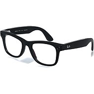 Meta RAY-BAN Meta Wayfarer (Standard) Smart Glasses (Gen 2) - Matte Black, Clear - Smart Glasses