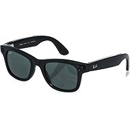 Meta RAY-BAN Meta Wayfarer (Standard) Smart Glasses (Gen 2) - Shiny Black, G15 Green - Smart Glasses