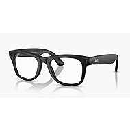 Meta RAY-BAN Meta Wayfarer (Large) Smart Glasses - Matte Black, Transitions Graphite Green - VR Goggles