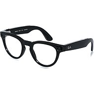 Meta RAY-BAN Meta Headliner (Standard) Smart Glasses (Gen 2) - Shiny Black, Clear to Sapphire Transi - Smart Glasses
