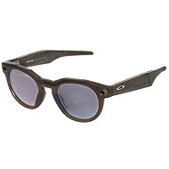 Meta Oakley Meta HSTN Smart Glasses - Brown Smoke, Prizm Deep Water Polarized - Smart Glasses