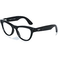 Meta RAY-BAN Meta Skyler (Standard) Smart Glasses - Shiny Black, Transitions Cerulean Blue - Smart Glasses