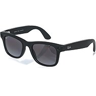 Meta RAY-BAN Meta Wayfarer (Large) Smart Glasses - Matte Black, Polarized Gradient Graphite - Smart Glasses