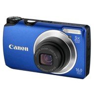 Canon PowerShot A3300 IS modrý - Digitální fotoaparát