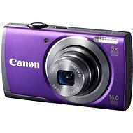 Canon PowerShot A3400 IS purple - Digital Camera
