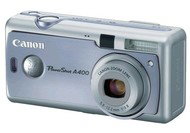Sada Canon PowerShot A400 - modrý, kompakt 3.2 mil. pixelu + pouzdro - Digital Camera