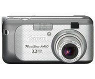 Canon PowerShot A410 - šedý (grey), kompakt 3.2 mil. pixelu - Digital Camera