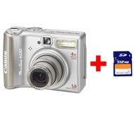 Digitální fotoaparát Canon PowerShot A530 stříbrný (silver) - Digital Camera