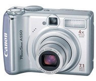 Digitální fotoaparát Canon PowerShot A550 - Digital Camera