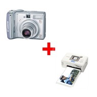 Digitální fotoaparát Canon Power Shot A550 stříbrný - Digital Camera
