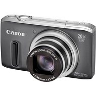 Canon PowerShot SX260 HS grey + cover Canon + SDHC karta 8GB - Digital Camera