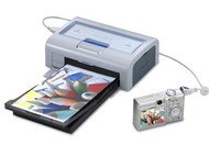 Canon Digital IXUS 40 kompakt 4.0 mil. pixelu + termosublimační tiskárna CP-400 - Digital Camera