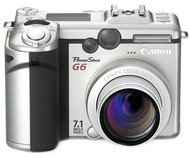 Canon PowerShot G6 kompakt 7.1 mil. pixelu - Digital Camera