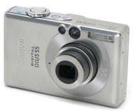 Sada Canon Digital IXUS 55, CCD 5 Mpx, 3x zoom, 2.5" LCD, Li-Ion, SD/ MMC + 512MB karta - Digital Camera