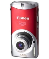 Canon Digital IXUS i zoom červený (red), CCD 5 Mpx, 2,4x zoom, 1,8" LCD, Li-Ion, SD/ MMC - Digital Camera
