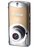 Canon Digital IXUS i zoom zlatý (gold), CCD 5 Mpx, 2,4x zoom, 1,8" LCD, Li-Ion, SD/ MMC - Digital Camera