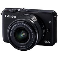 Canon EOS M10 Black + EF-M 15-45mm F3.5 - 6.3 IS STM - Digitális fényképezőgép
