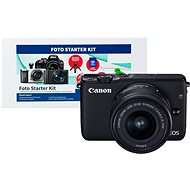 Canon EOS M10 Black + EF-M 15-45mm F3.5 - 6.3 IS STM + Alza Photo Starter Kit - Digital Camera