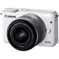 Canon EOS M10 White + EF-M 15-45mm F3.5 - 6.3 IS STM - Digitális fényképezőgép