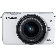 Canon EOS M100 szürke + M15-45mm ezüst + M 22 mm - Digitális fényképezőgép