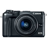 Canon EOS M6, fekete + EF-M 15-45mm - Digitális fényképezőgép