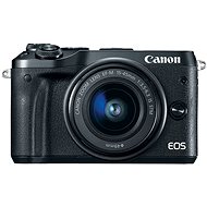 Canon EOS M6 Black + EF-M 15-45mm - Digital Camera