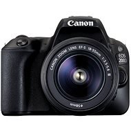 Canon EOS 200D fekete + 18-55 mm III DC - Digitális fényképezőgép