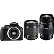 Canon EOS 100D Gehäuse + EF-S 18-55 mm IS STM + Tamron 70-300 mm Macro 1:2 - Digitale Spiegelreflexkamera