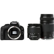 Canon EOS 100D body + EF-S 18-55 mm DC III + 75-300 mm DC III - DSLR Camera