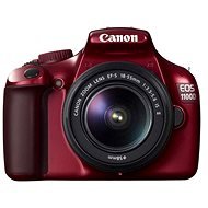 Canon EOS 1100D + EF-S 18-55mm IS II červený (red) - Digitální zrcadlovka