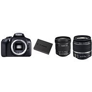 Canon EOS 1300D + EF-S 18-55mm IS II + 10-18mm IS STM + Battery LP-E10 - Digital Camera