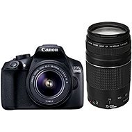 Canon EOS 1300D + 18-55mm DC III + 75-300m DC III - Digitalkamera