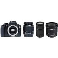 Canon EOS 1300D + 18-55mm DC III + 75-300m DC III + 10-18mm IS STM - Digital Camera