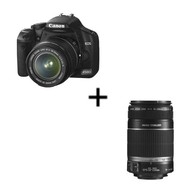 Canon EOS 450D + objektivy 18-55 IS + 55-250 IS - DSLR Camera