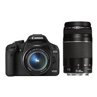 CANON EOS 500D + EF-S 18-55mm DC III + 75-300mm DC III - DSLR Camera