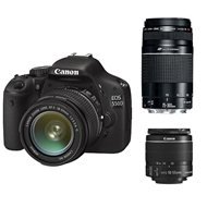Canon EOS 550D + objektivy EF-S 18-55mm DC III + EF-S 75-300mm DC III - Digitální zrcadlovka