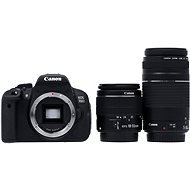 Canon EOS 700D + EF-S 18-55mm DC III + 75-300mm DC III - Digital Camera