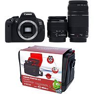 Canon EOS 700D + EF-S 18-55mm DC III + 75-300mm DC III + Canon Starter Kit - DSLR Camera
